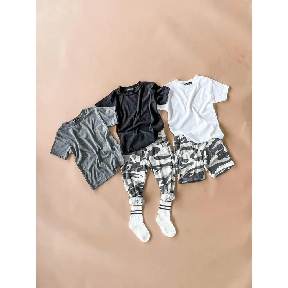 Basic Tee | Heather Grey