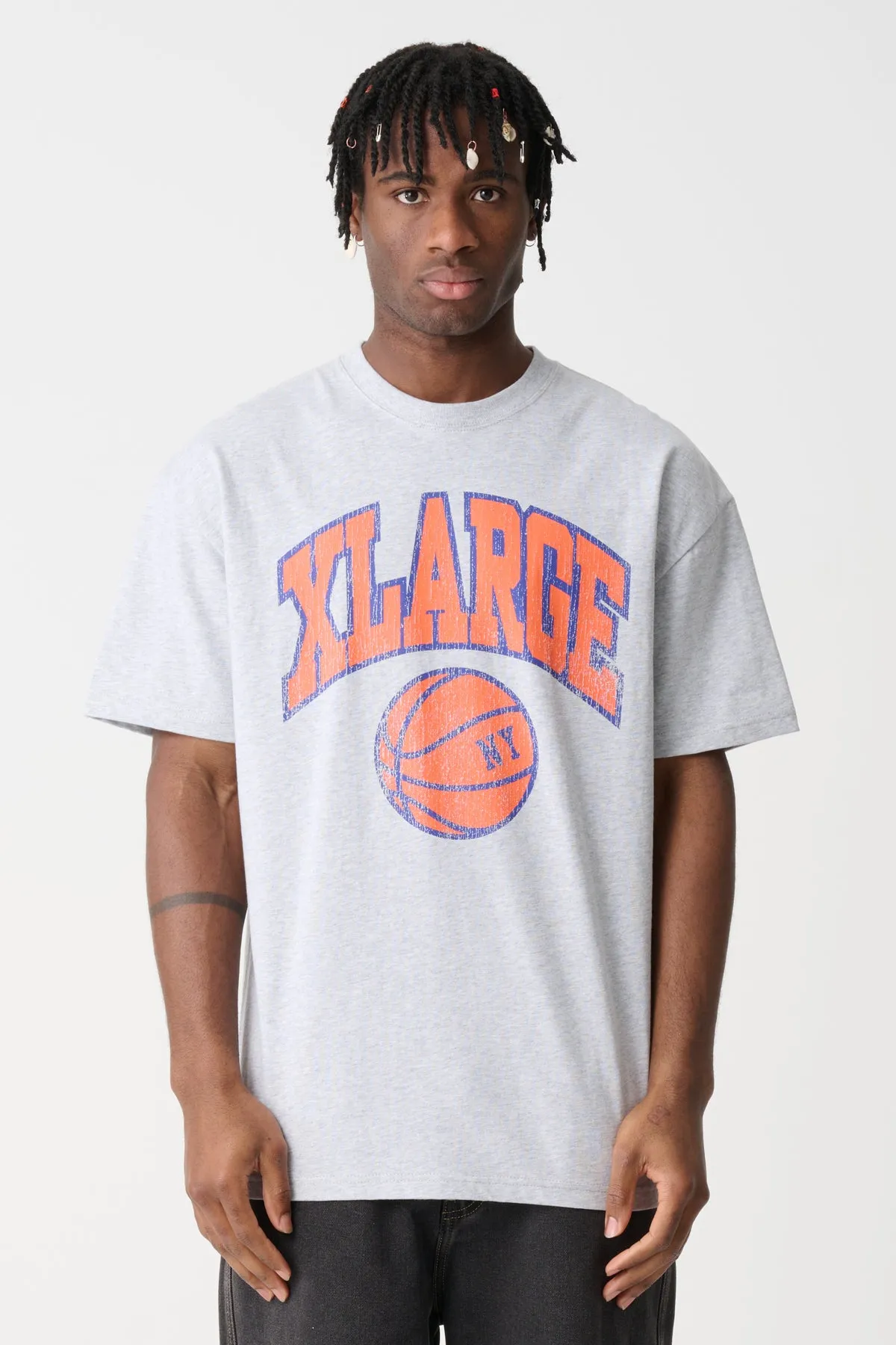 Baskets SS Tee - Ash Heather