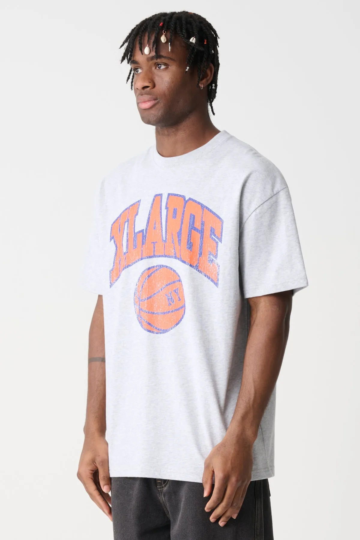 Baskets SS Tee - Ash Heather