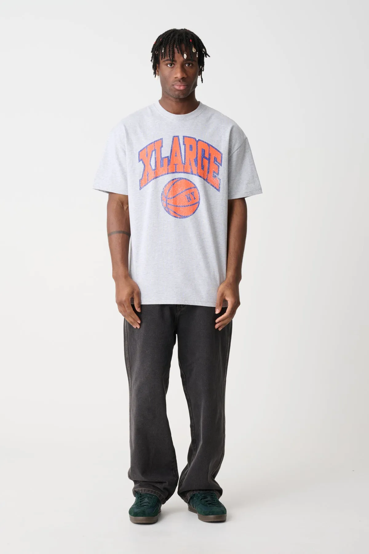Baskets SS Tee - Ash Heather