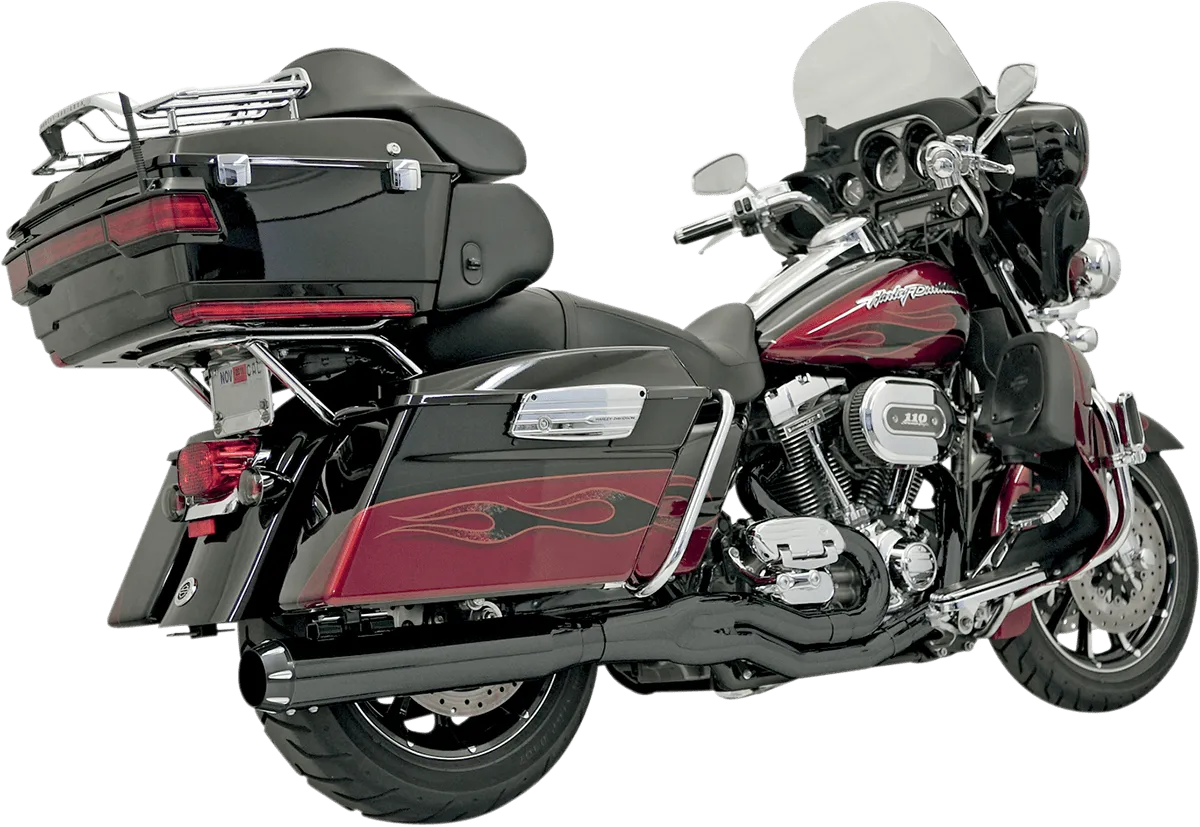 Bassani Manufacturing FLH-757 B4 Straight Exhaust System - Chrome
