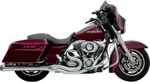 Bassani Manufacturing FLH-757 B4 Straight Exhaust System - Chrome