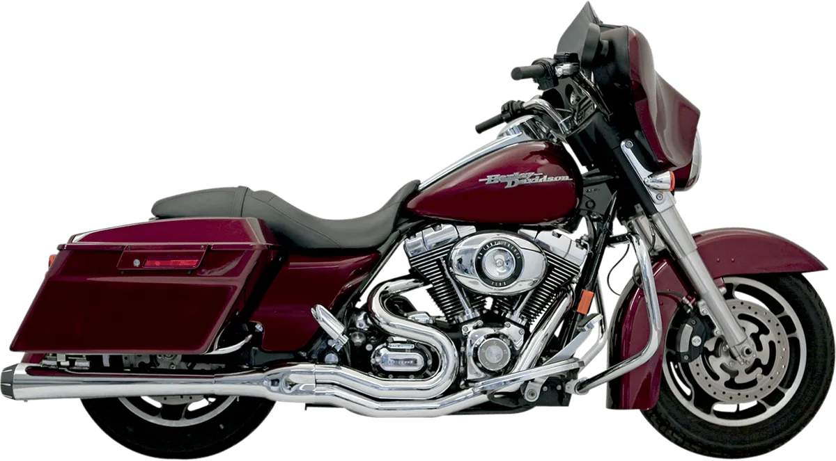 Bassani Manufacturing FLH-757 B4 Straight Exhaust System - Chrome