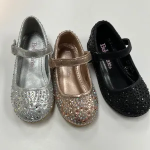 Bella Marie Wonder-1E Girls toddler/little girl ballerina shoes