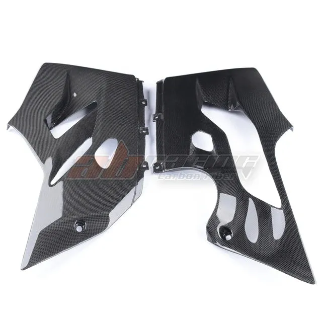 Belly Panel Lower Side Fairings For Ducati 1199 899 1299 959 Full Carbon Fiber 100%