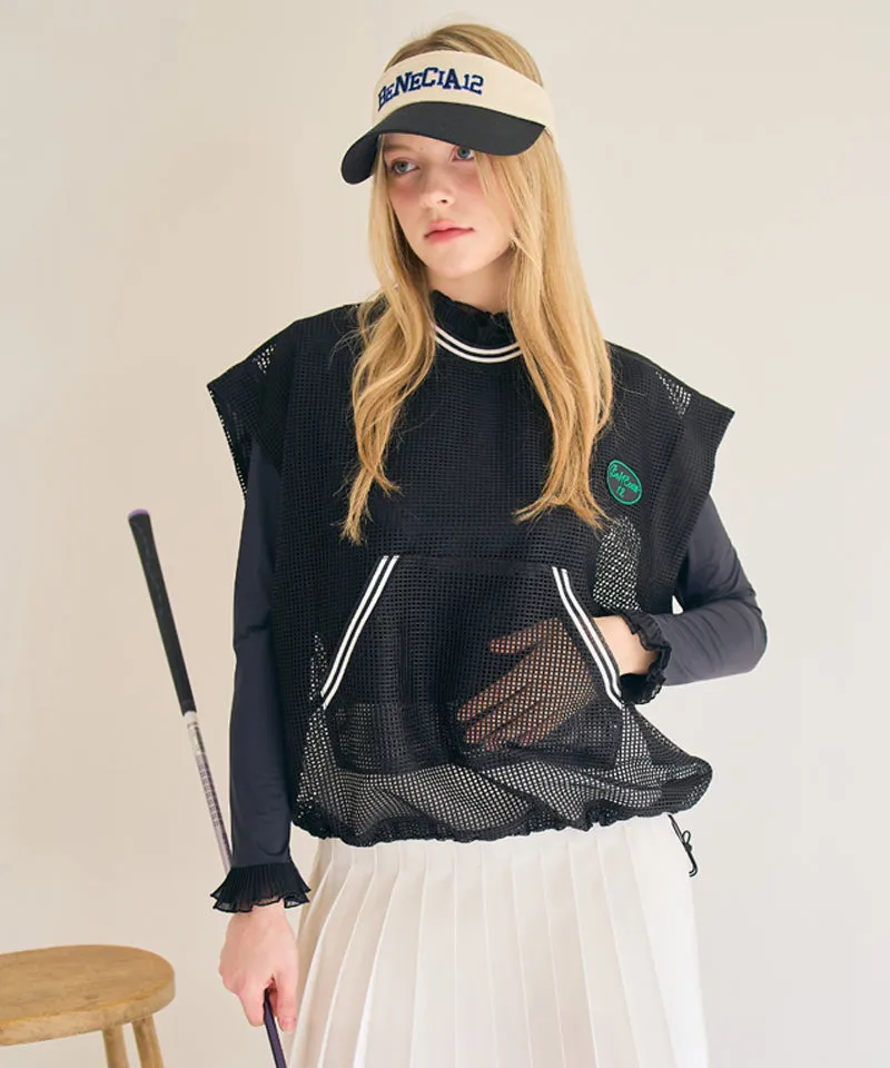 BENECIA 12 Free Mash Vest - Black