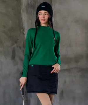 BENECIA 12 Halfneck Plain New - Green