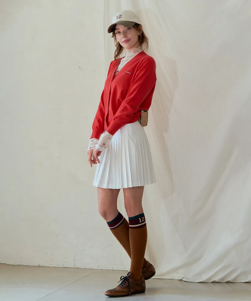 BENECIA 12 Noble Cardigan - Red