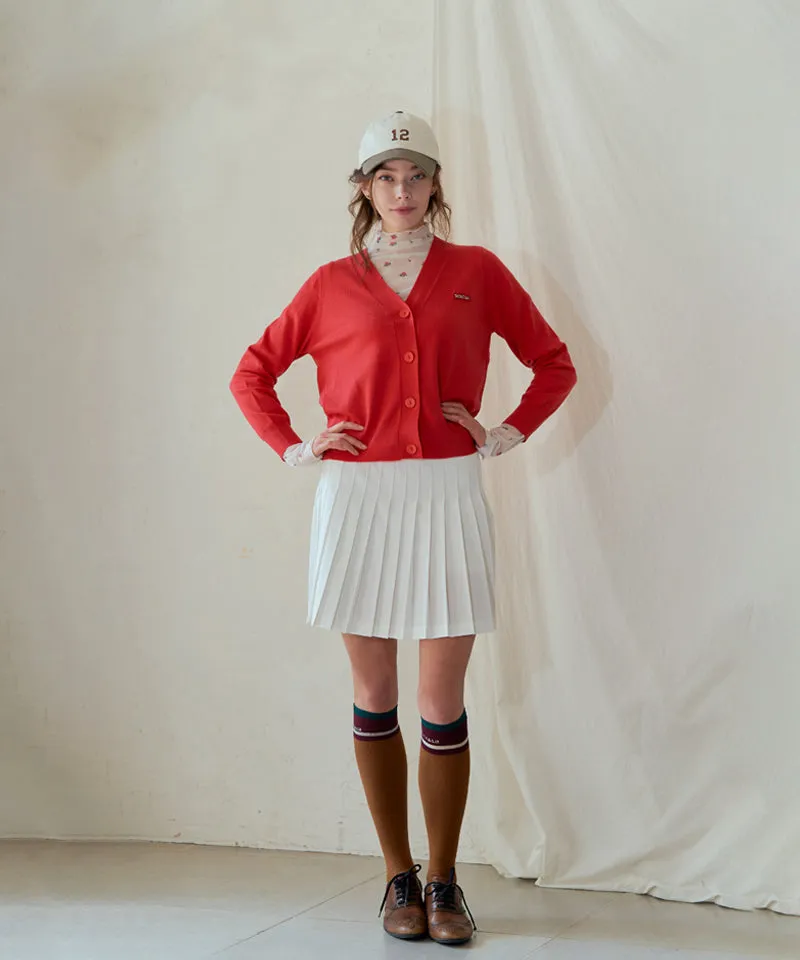 BENECIA 12 Noble Cardigan - Red