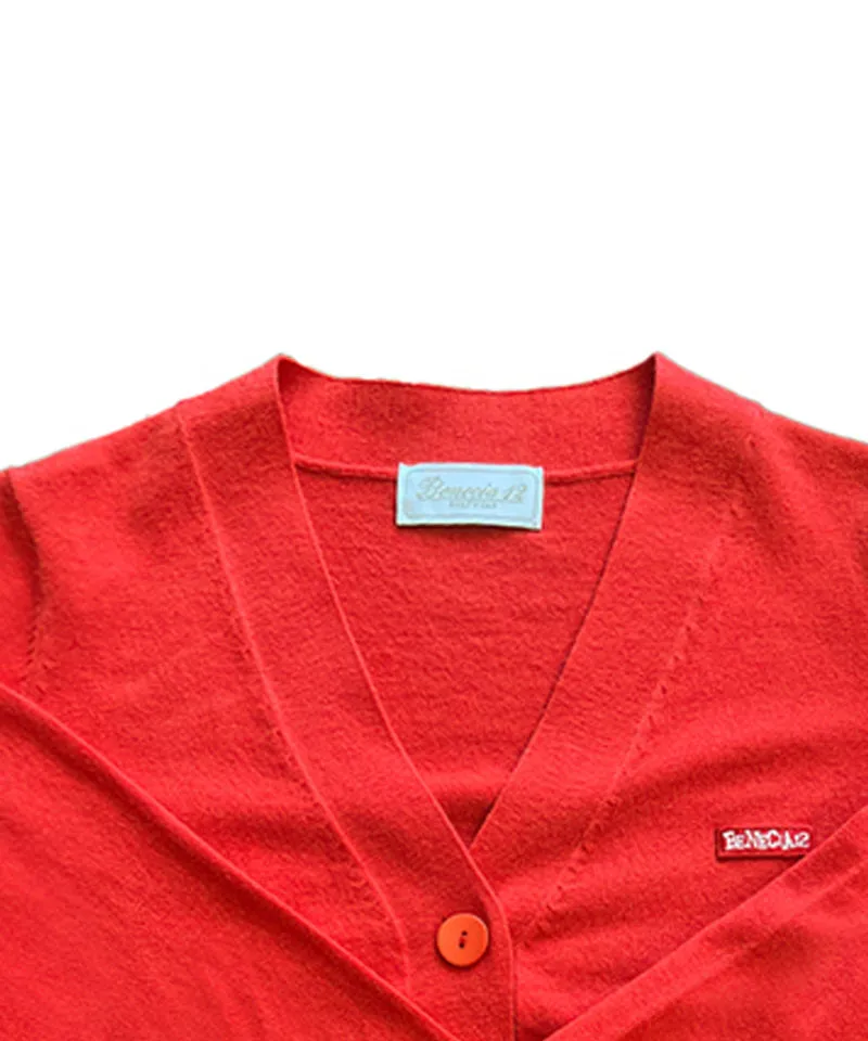 BENECIA 12 Noble Cardigan - Red