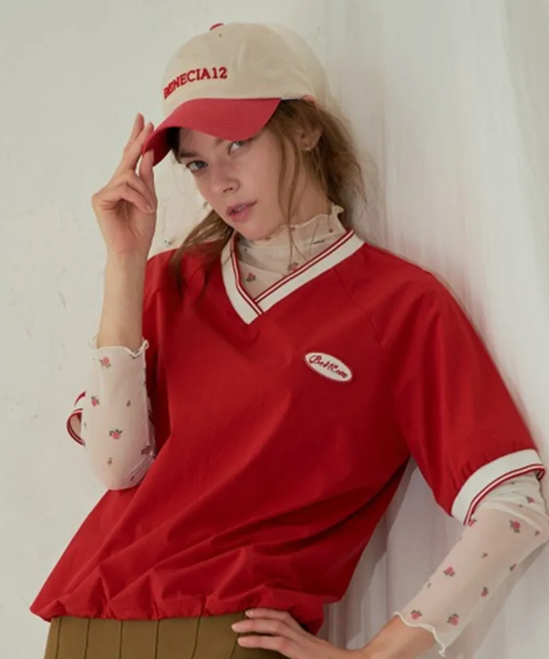 BENECIA 12 Stretch Short Sleeve - Red