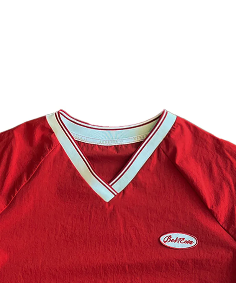 BENECIA 12 Stretch Short Sleeve - Red