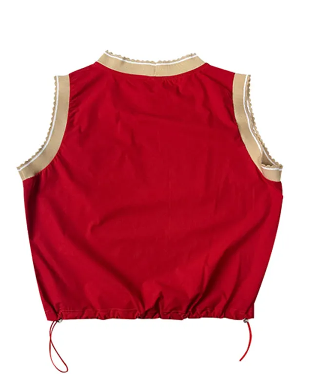 BENECIA 12 Triple Wind Vest - Red