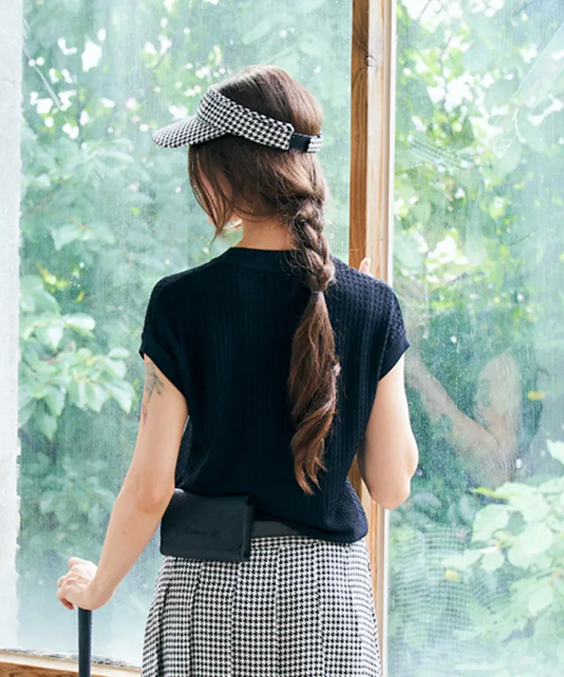 BENECIA 12 Zigzag Vest - Black