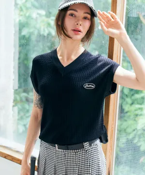 BENECIA 12 Zigzag Vest - Black