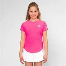 Bidi Badu Evin Junior Tennis Tee - Pink