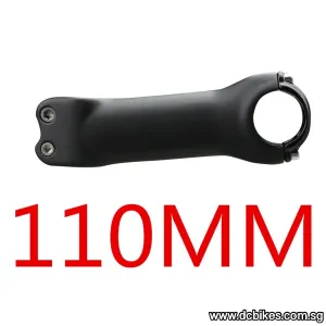 Black UD Matt Carbon Fiber Bicycle Stem 6 Degree 31.8mm