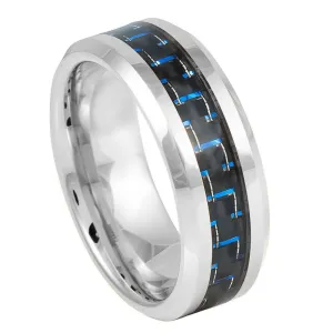 Blue Carbon Fiber Inlay
