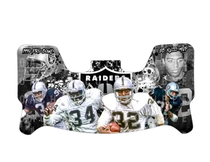 Bo Jackson & Marcus Allen Custom Visor for Any Full Size Riddell Helmet (Universal Fit)