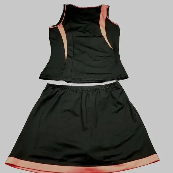 Bolle Womens XS High Performance Tennis Tank Top And Skort Set Outfit Pickleball