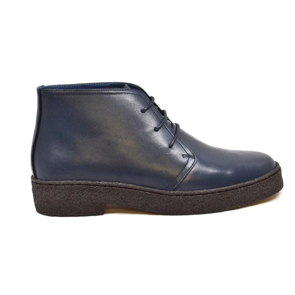 British Walkers Playboy Original High Top Men's Leather Limited Edition Ankle Boots