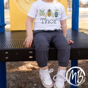 Bug Trio w/name Tee