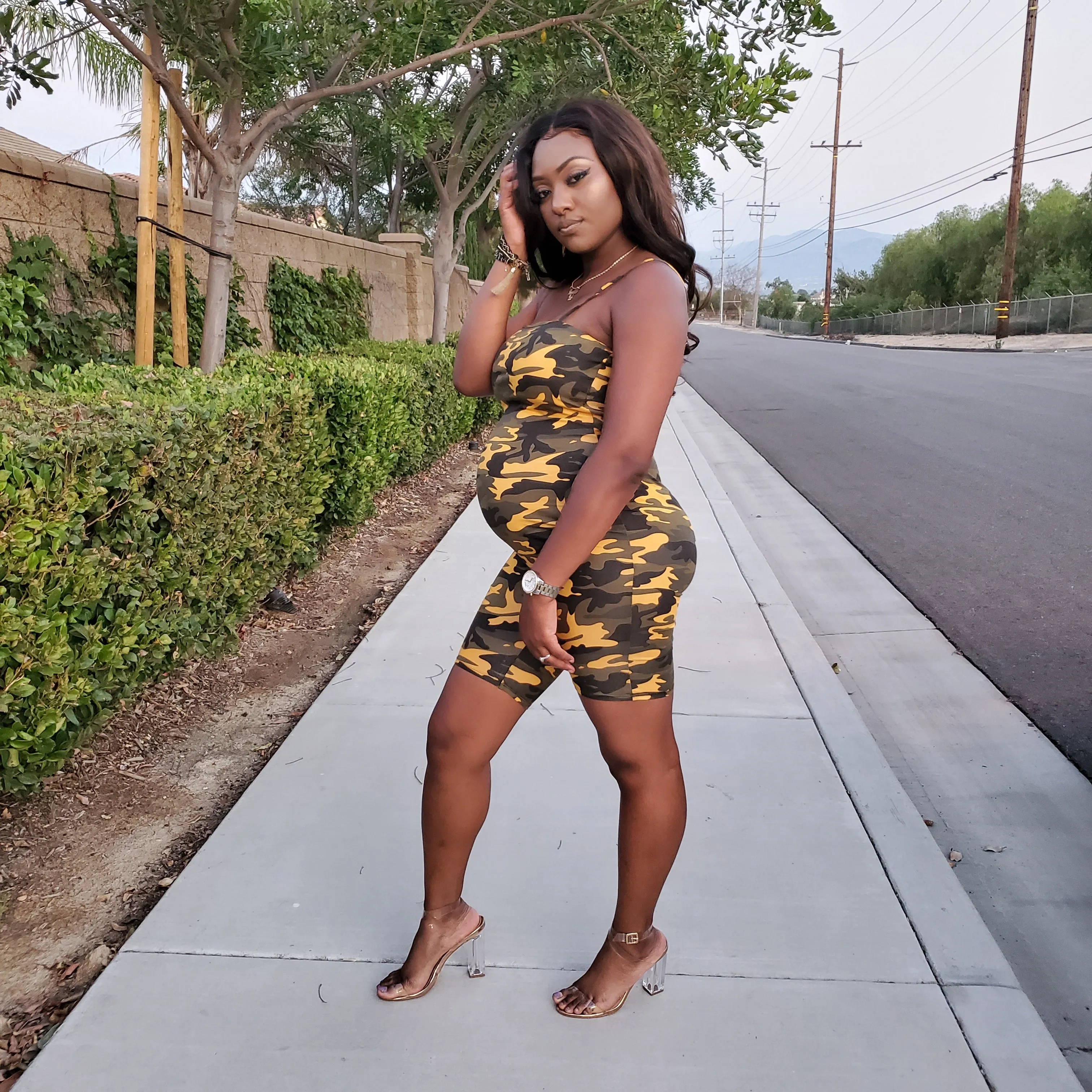Camo Mommy Romper