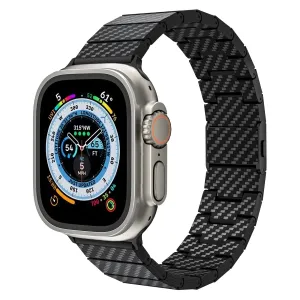 Carbon Fiber Band with Magnetic Clasp for Apple Watch