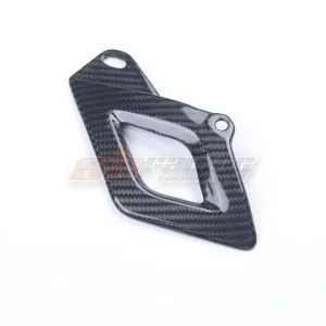 Carbon Fiber Chain Guard Cover  Aprilia Carbon Fiber Cover  Rsv4 Carbon Fiber Cover -