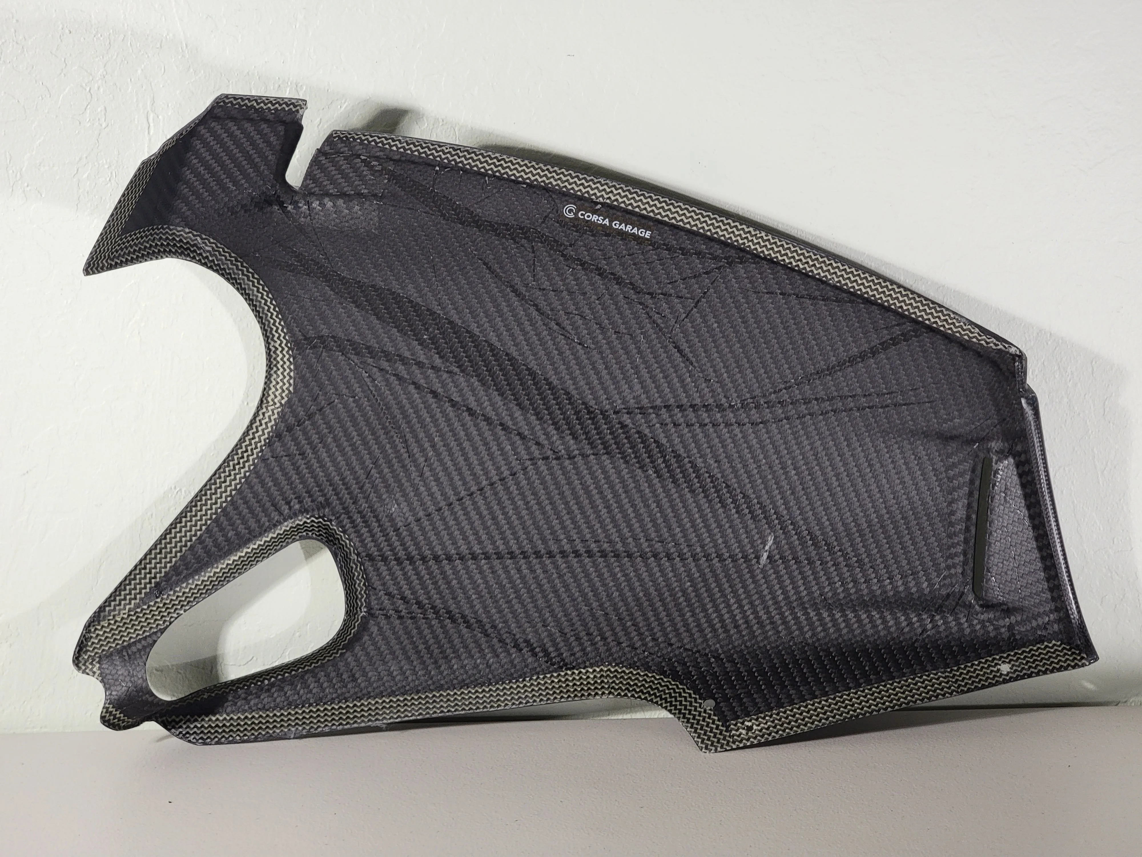 Carbon Fiber Lower Left Side Panel for Ducati 748 to 996