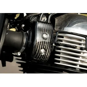 Carbon Fiber Manifold Covers for Royal Enfield Continental GT 650