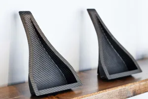 Carbon fiber moulded components
