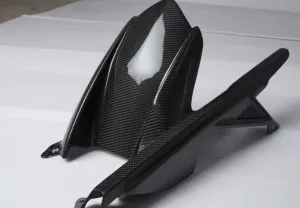 Carbon Fiber Rear Hugger with Chain Case for BMW S1000RR 2020-2022