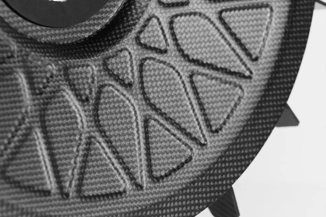 Carbon fiber turbofan