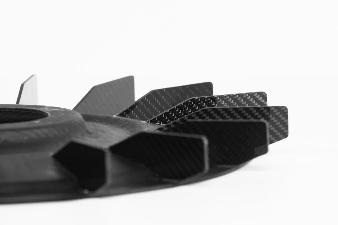 Carbon fiber turbofan