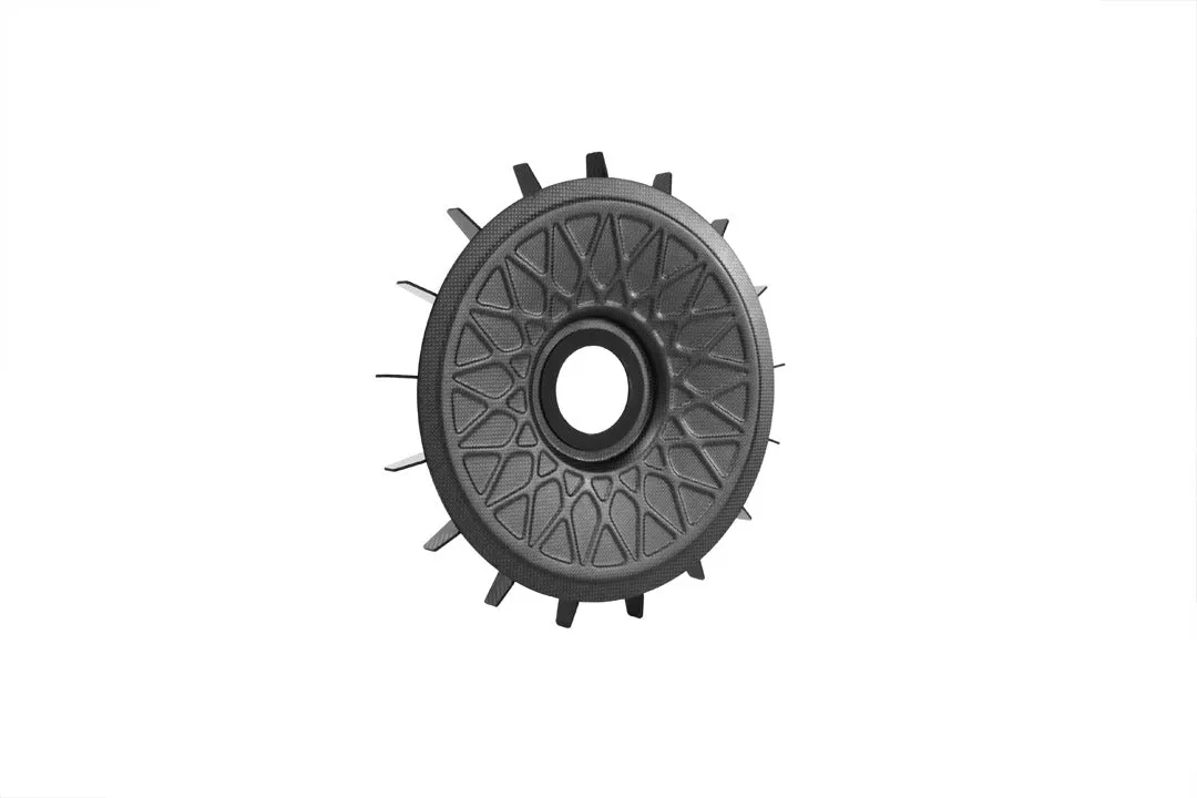Carbon fiber turbofan