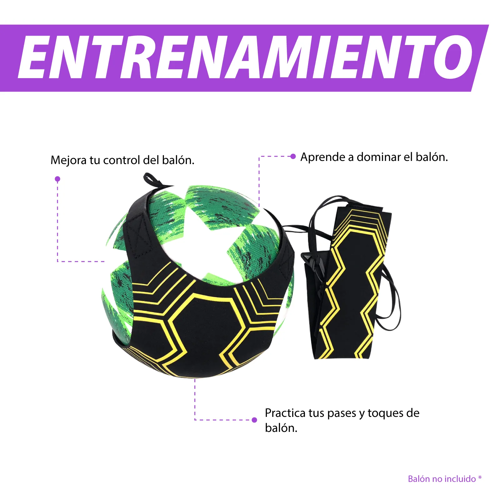 Cinturon De Entrenamiento Para Balon Futbol Voleibol Altera