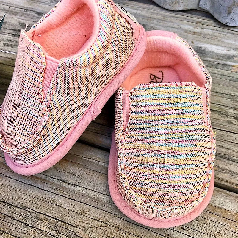 CL79810-1-Pink Shoes Baby Buckers "Chelsey"
