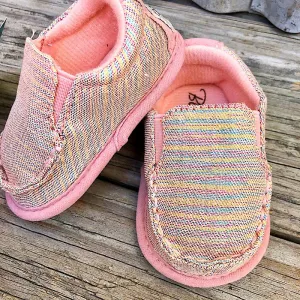 CL79810-1-Pink Shoes Baby Buckers "Chelsey"