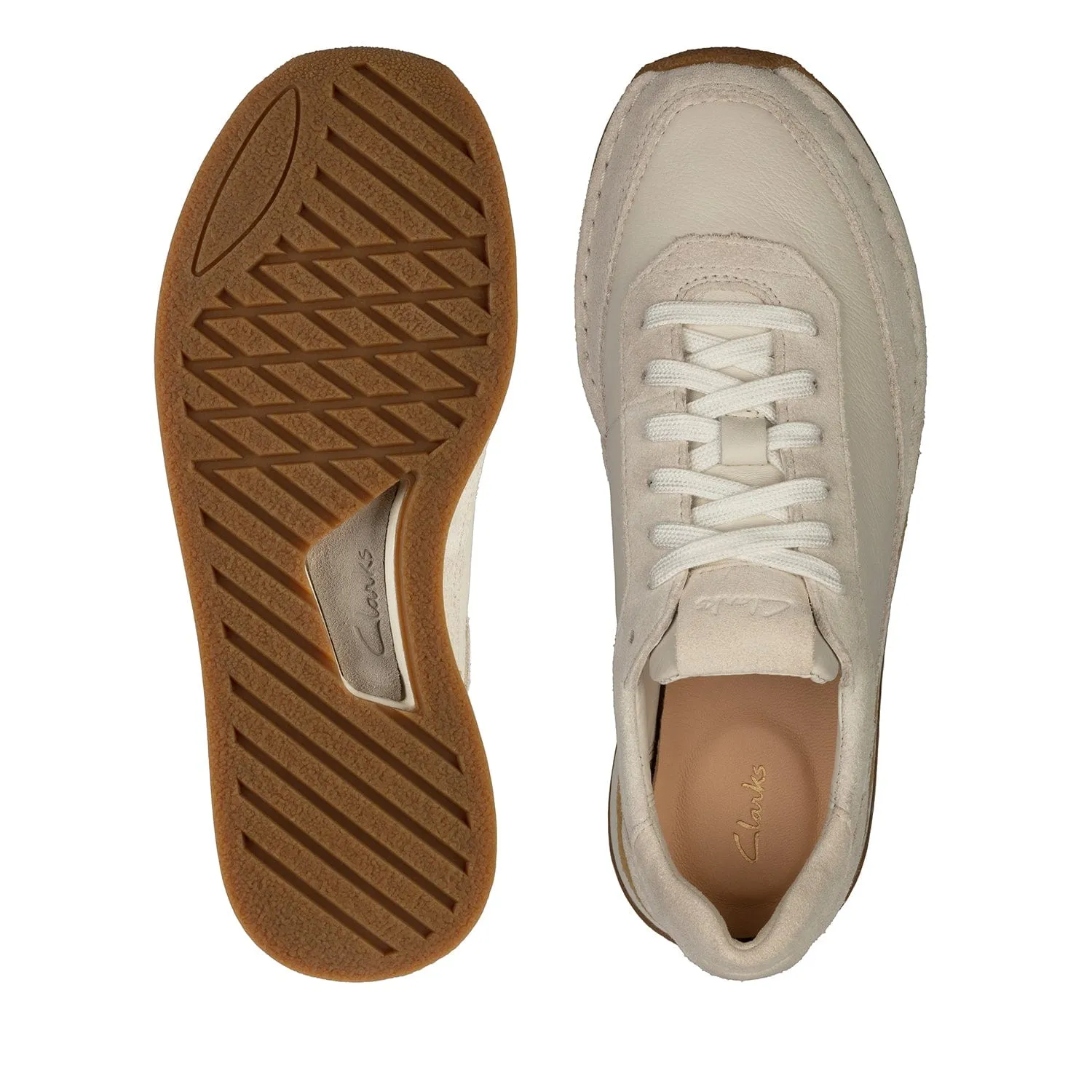 Clarks Craftrun Lace Shoes (Wide Fit)