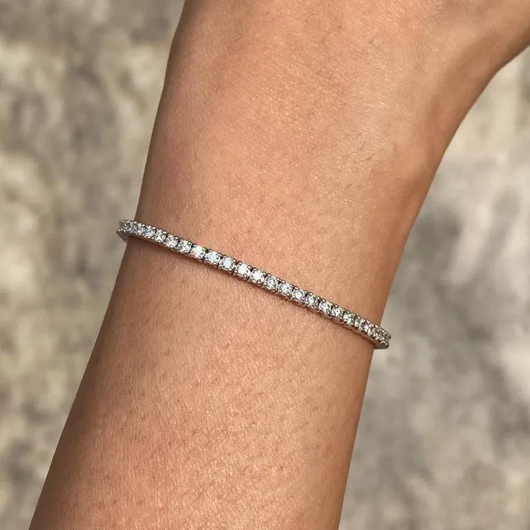 Classic Diamond Tennis Bracelet - 2ct