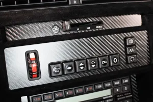 Climate control - Carbon fiber trim