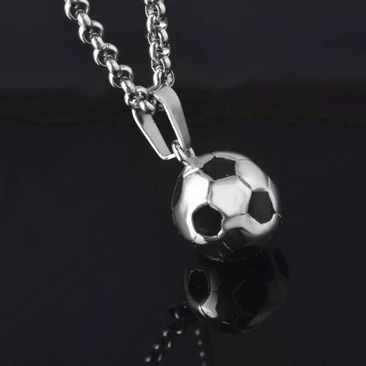 Colar Soccer em Aço Inoxidável 316L