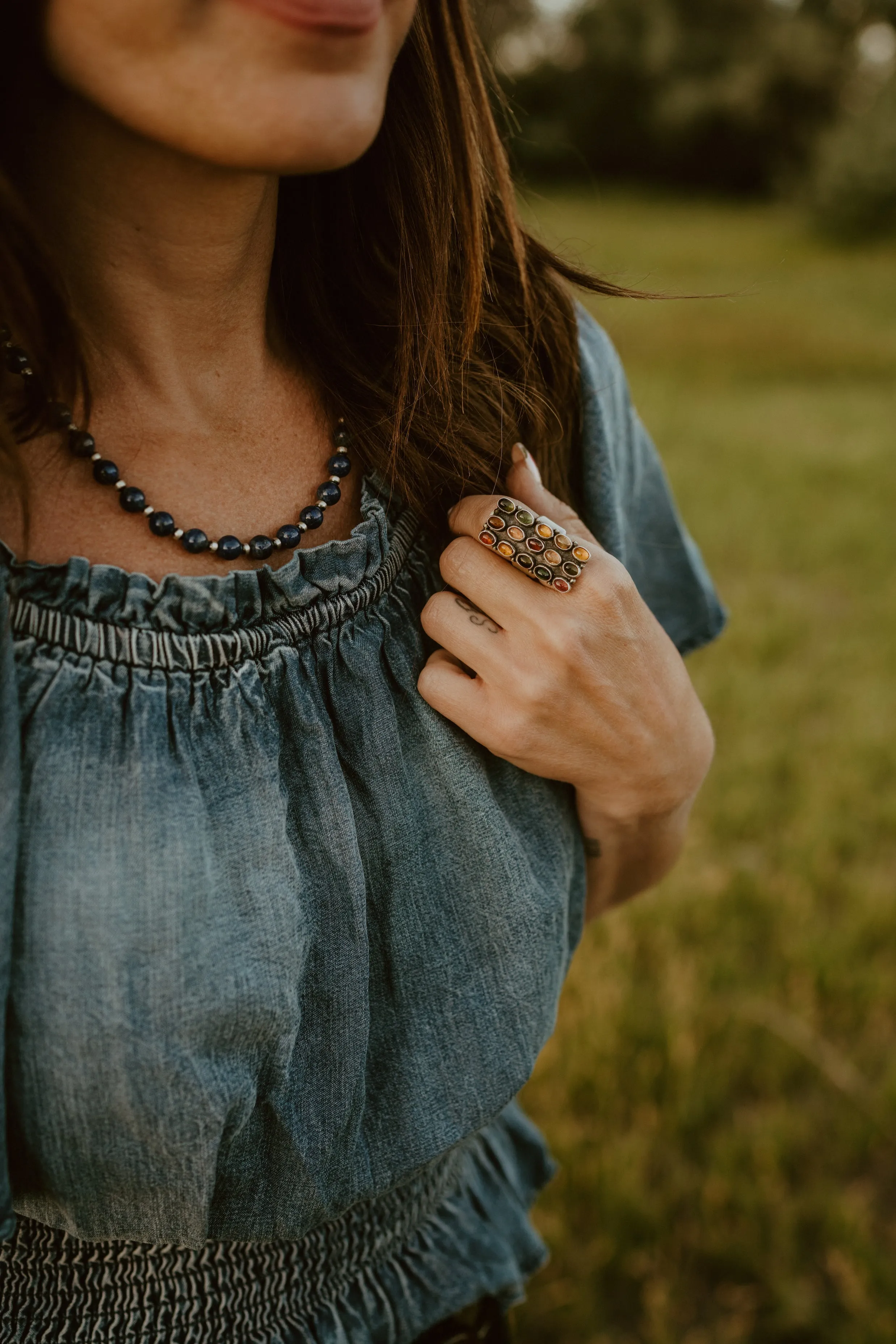 Colorful Veda Ring