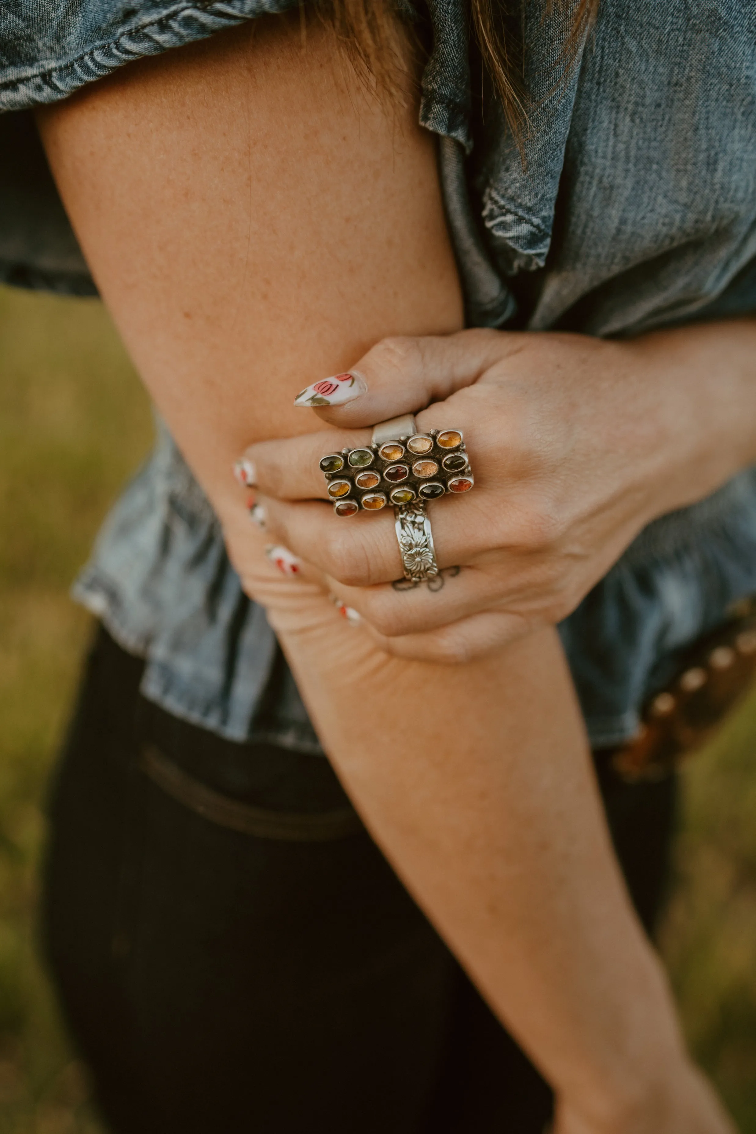 Colorful Veda Ring