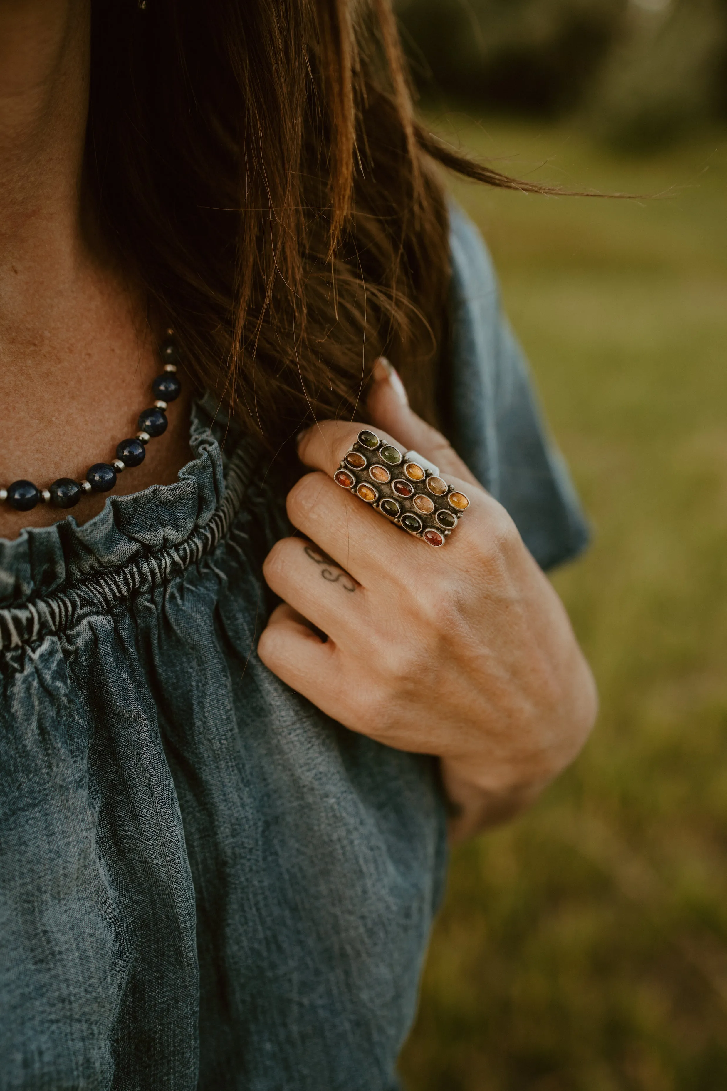 Colorful Veda Ring
