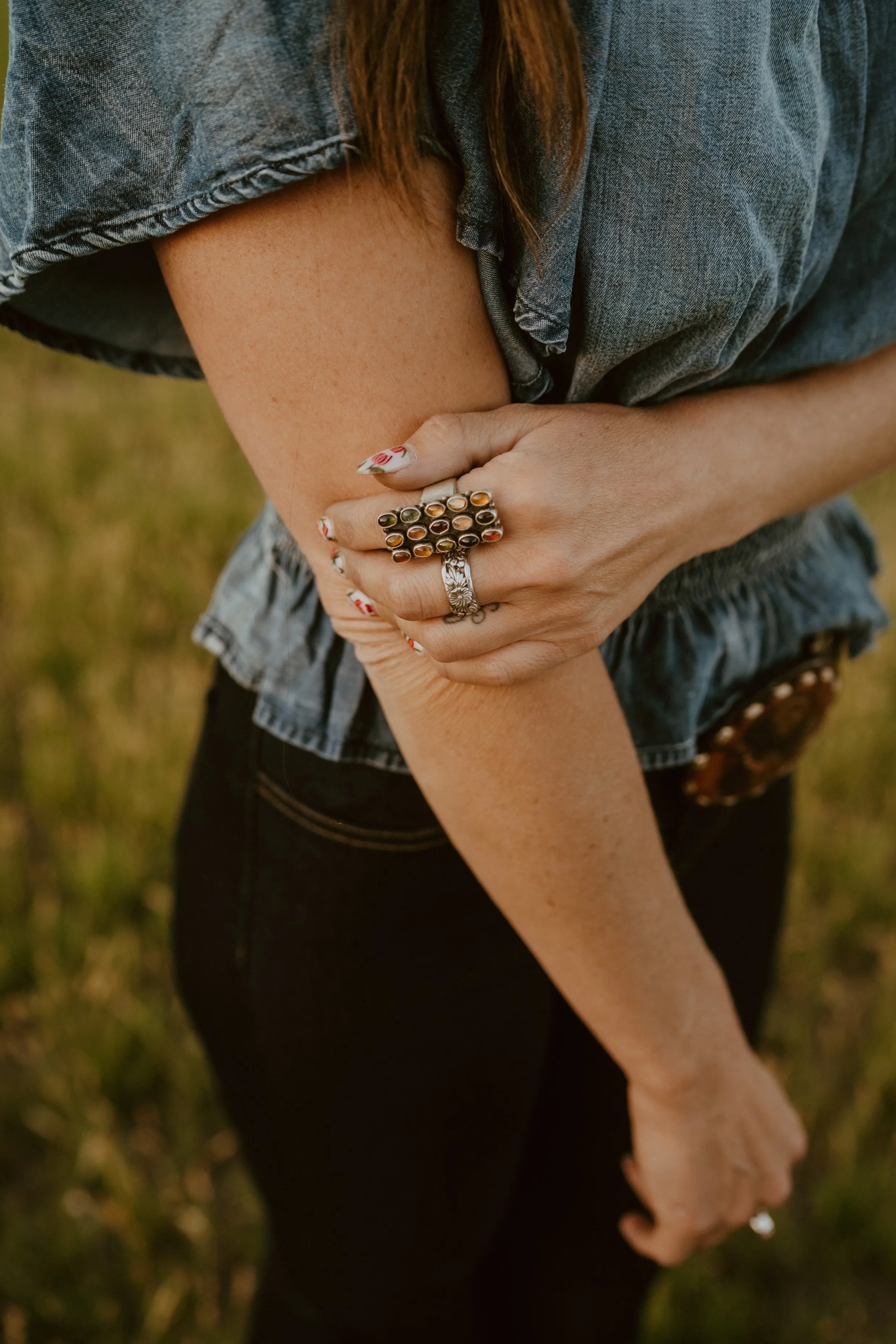Colorful Veda Ring