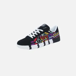 Colorful Y2K Graffiti Skateboard Shoes for Stylish Comfort