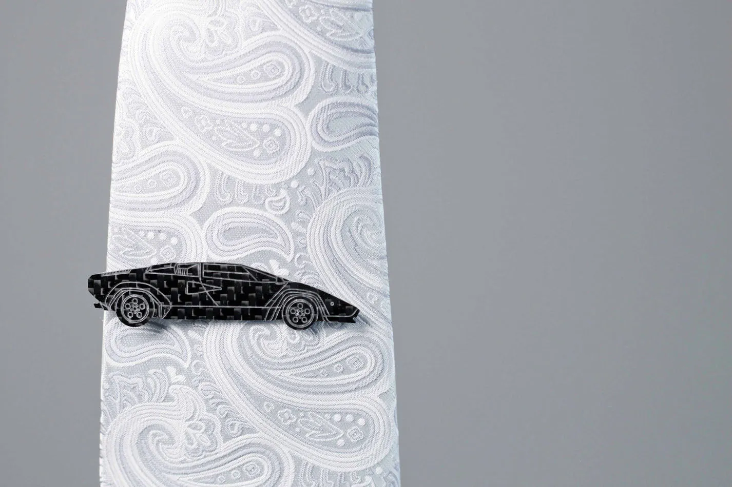Countach - Carbon fiber tie clip