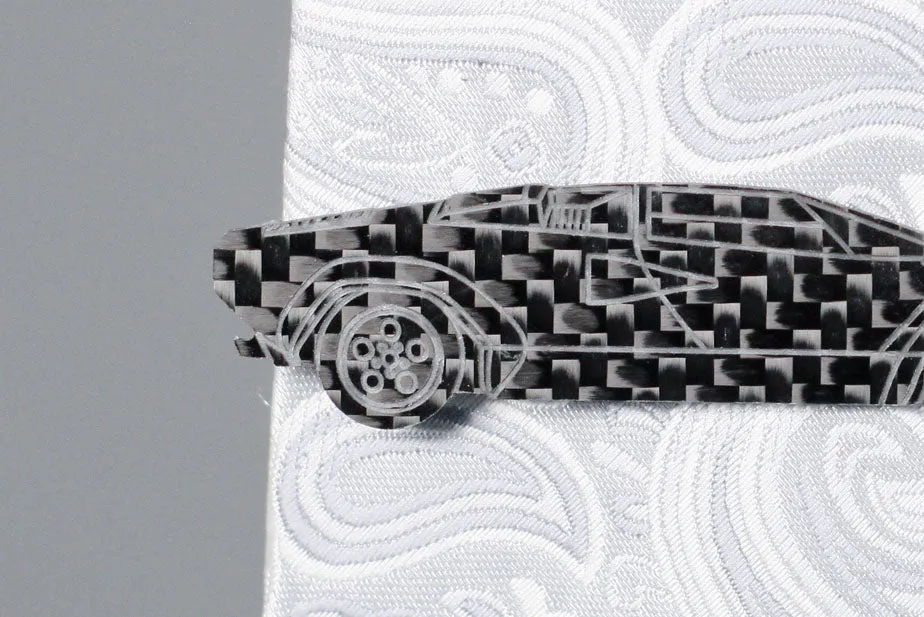 Countach - Carbon fiber tie clip